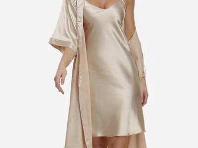 nightgown/robe set