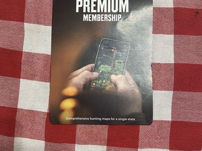 onX Hunt Premium Membership Card Single State Map Code