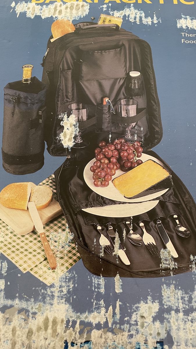 Insulated Picnic Backpack Set