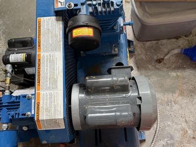 Industrial Air Compressor - Heavy-Duty, 115 Volts