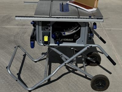 Kobalt Portable 10" Table Saw with Folding Legs