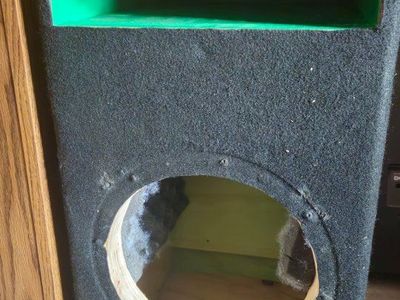 32 hz Birch Double Baffle Enclosure 10"