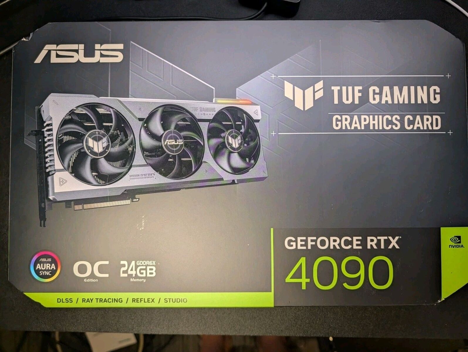 ASUS TUF Gaming GeForce RTX 4090 OC Edition 24GB GDDR6X RGB