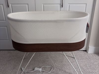 Happiest Baby SNOO Smart Sleeper Bassinet (used for 1 baby ) + accessories