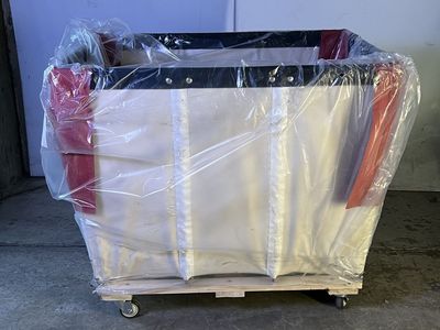ROYAL Basket Trucks 16 BU Sz 28"W x 40"L x 37"H, Beige