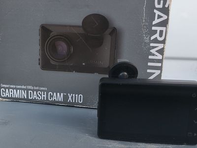 GARMIN DASH CAM X110 Compact Voice Controlled 1080p Dash Cam