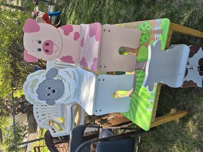 Kids Animal Table Set