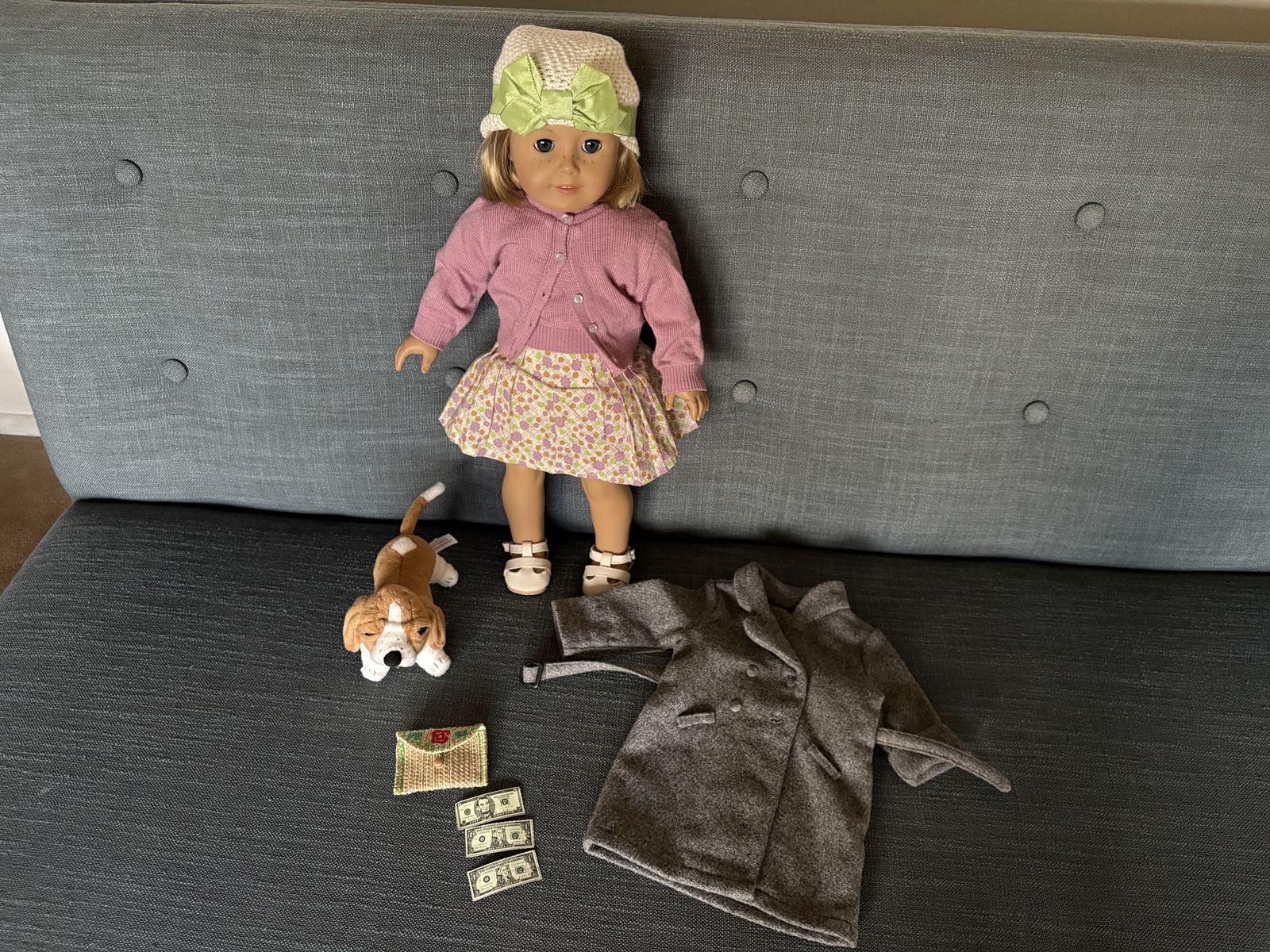 American Girl Doll Kit Kittredge Set