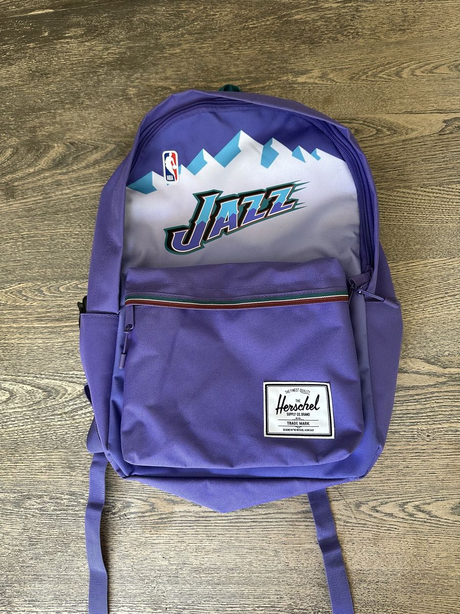 Herschel Supply Co. Utah Jazz NBA Mountain Backpack Purple Mid-Volume Daypack