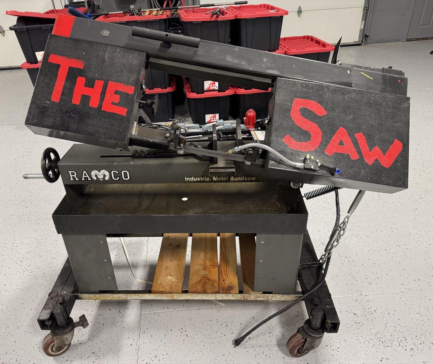 RAMCO Horizontal Bandsaw 1” Blade