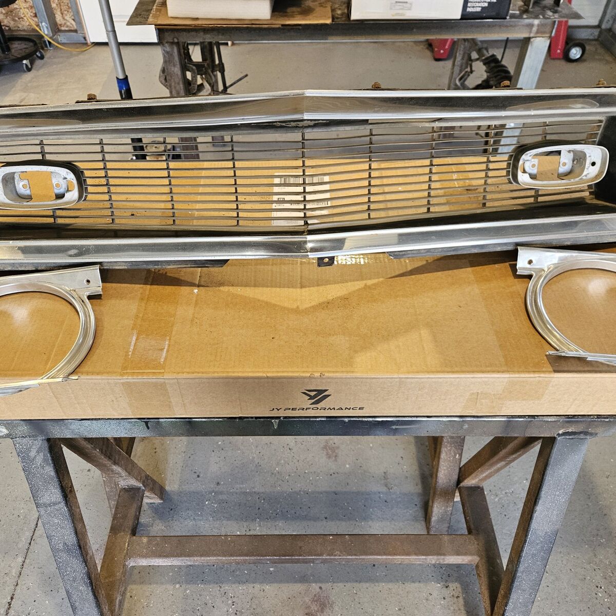 68 camaro grill assembly