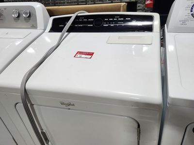 Whirlpool White Electric Dryer Top Load