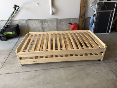 Free- Stackable IKEA kids bed frames.