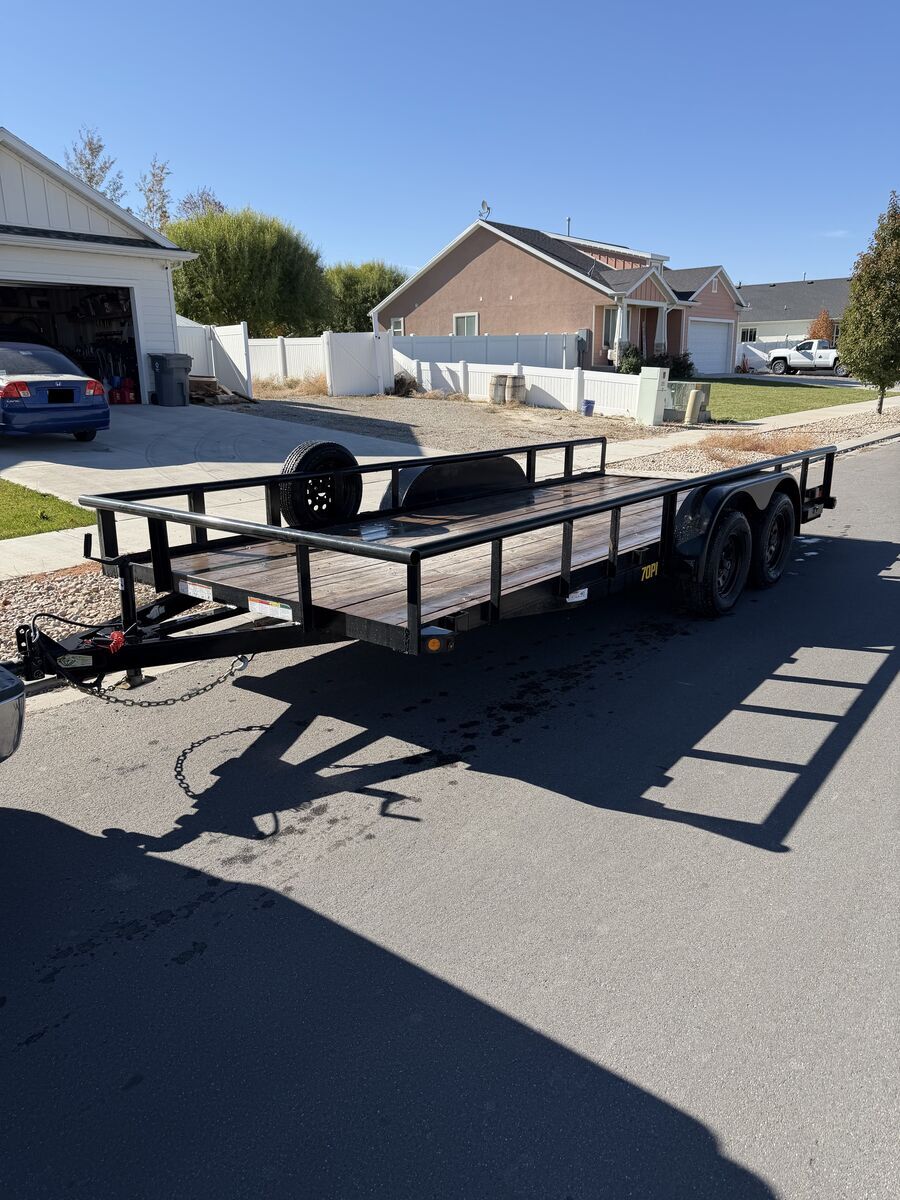 Big Tex 70pi-18ft Utility Trailer