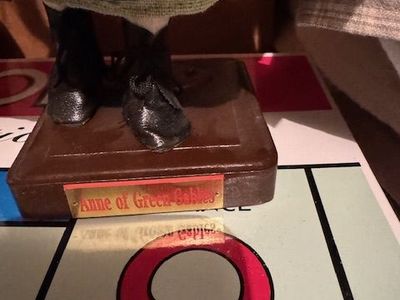 “Anne of Green Gables collector doll with stand”