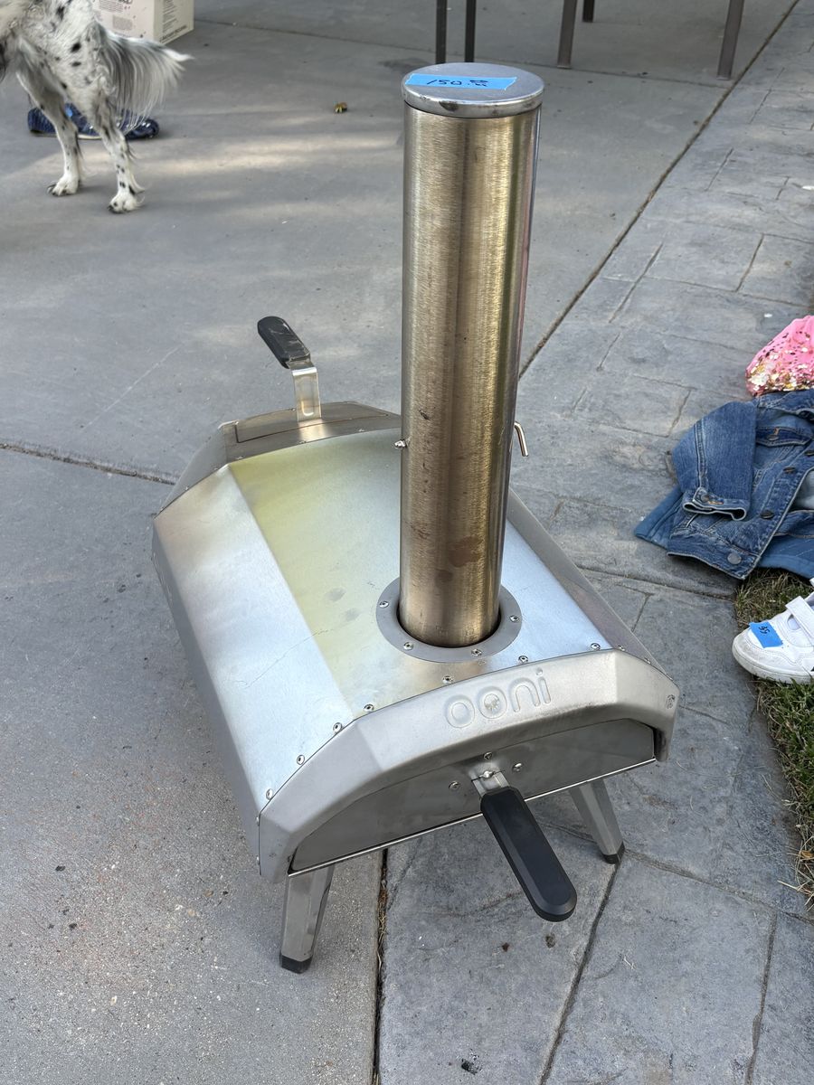 Wood fired pizza oven