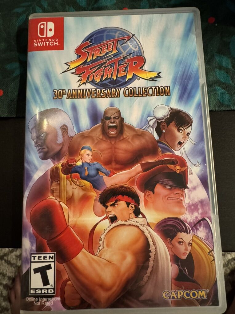 Street Fighrer 30th Anniversary Collection Switch