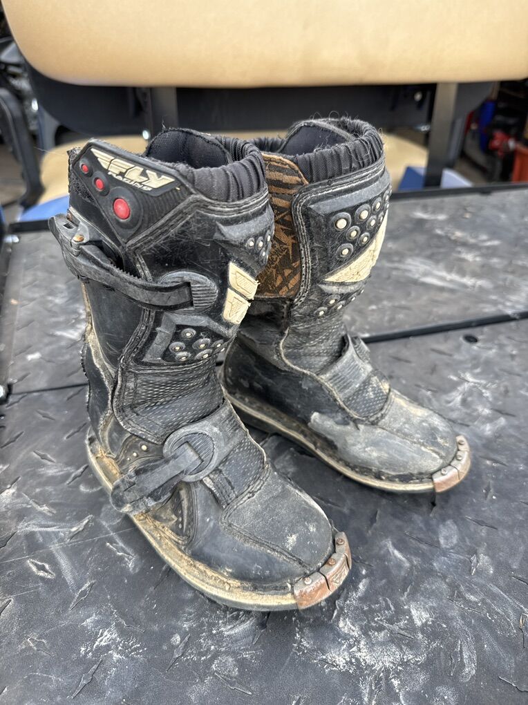 Fly Maverik Mini Motocross Size 12 Kids Boots