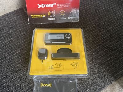 XM Xpress EZ Plug and Play Satellite Radio Receiver Kit with Car Cradle