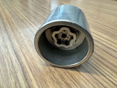 Anti-theft wheel lug nut removal socket