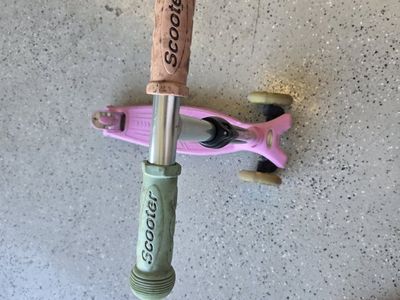 Pink 3-Wheel Scooter for Kids - Used, Good Condition