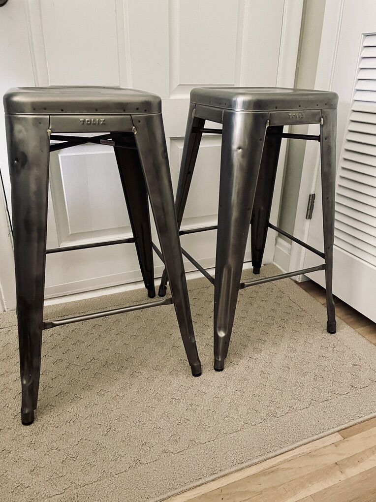 Tolix Industrial Modern Metal Barstools