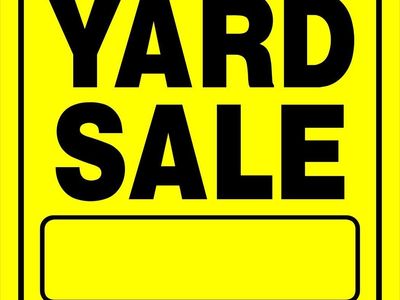 Eagle Mountain Yard Sale Sat and Sun