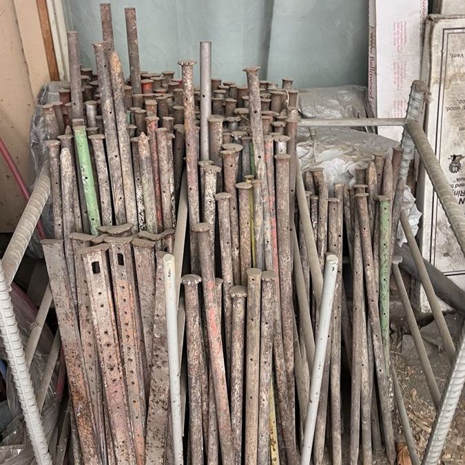 130 - 36” x 3/4” steel stakes