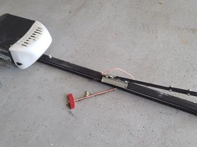 LiftMaster Professional 1/2 HP Chain Drive Garage Door Opener with Rail Assembly