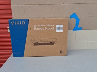 Liqudating storage unit
palet sale
Lot # 2
$500 or best offer.
VIKIO 30" Under Cabinet Range Hood - RC13-30 Pure Air Clean Ki
