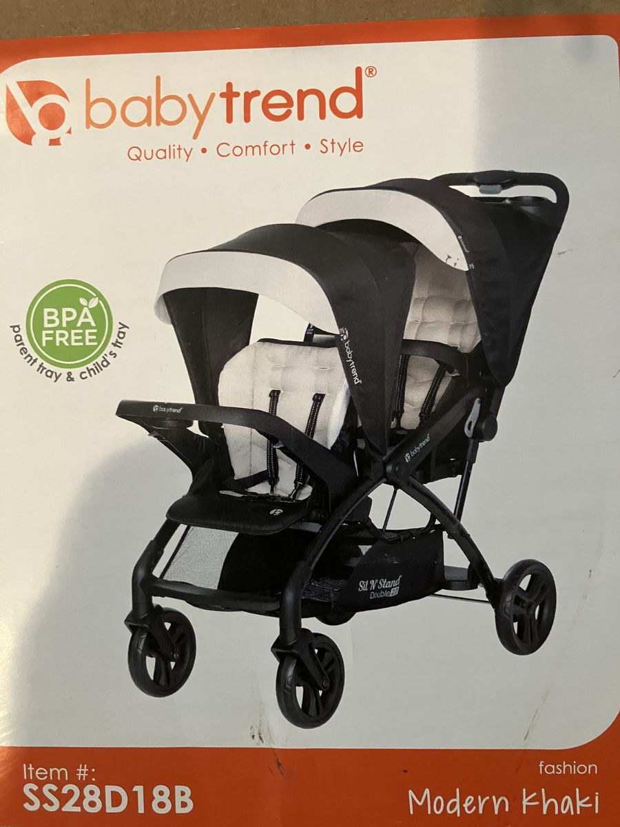 babytrend Sit-N-Stand Double Stroller