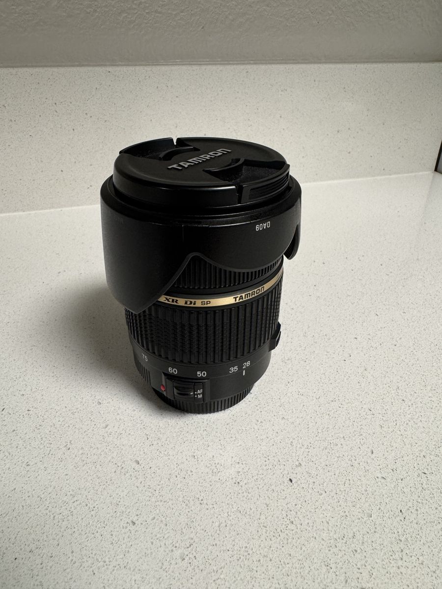 Tamron SP AF XR Di 28-75mm f/2.8 Macro Lens for canon EF