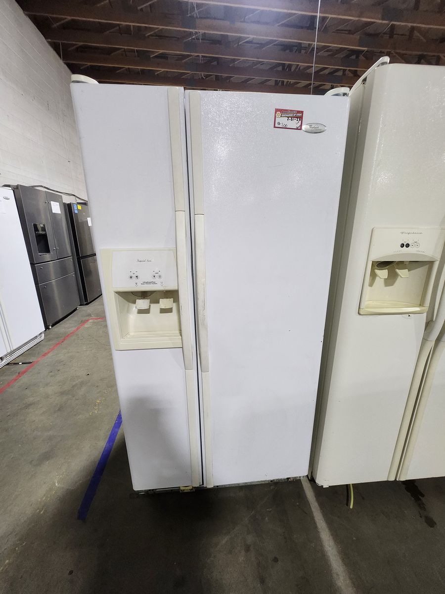 Whirlpool Side-by-Side Refrigerator - White