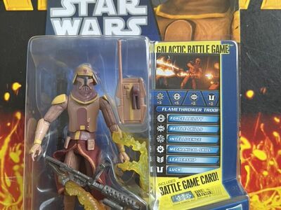 Star Wars The Clone Wars Flamethrower Clone