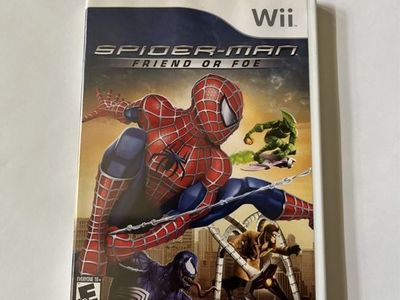 Spider-Man: Friend or Foe Nintendo Wii Video Game Activision E10+ ESRB