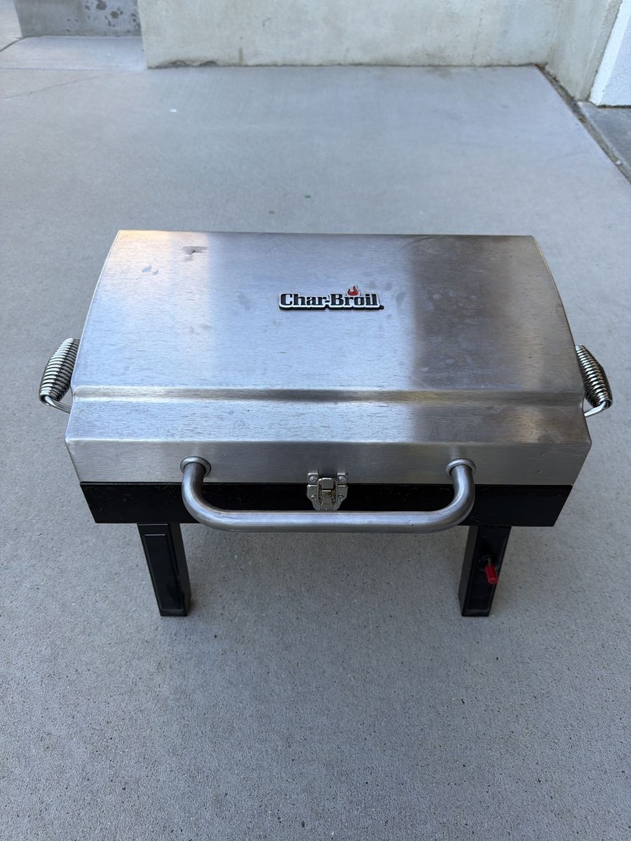 Char-Broil Portable Gas Grill - Stainless Steel, Compact