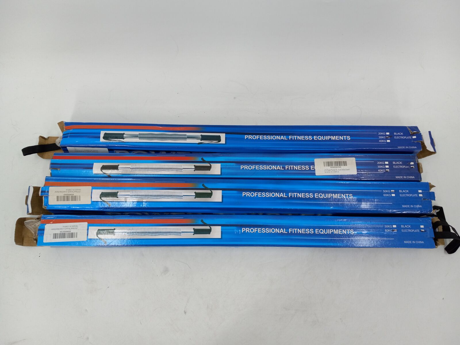 (4 )Power Twister Bar Arm Chest Exercise Strengthener 30Kg 40kg 50kg & 60kg