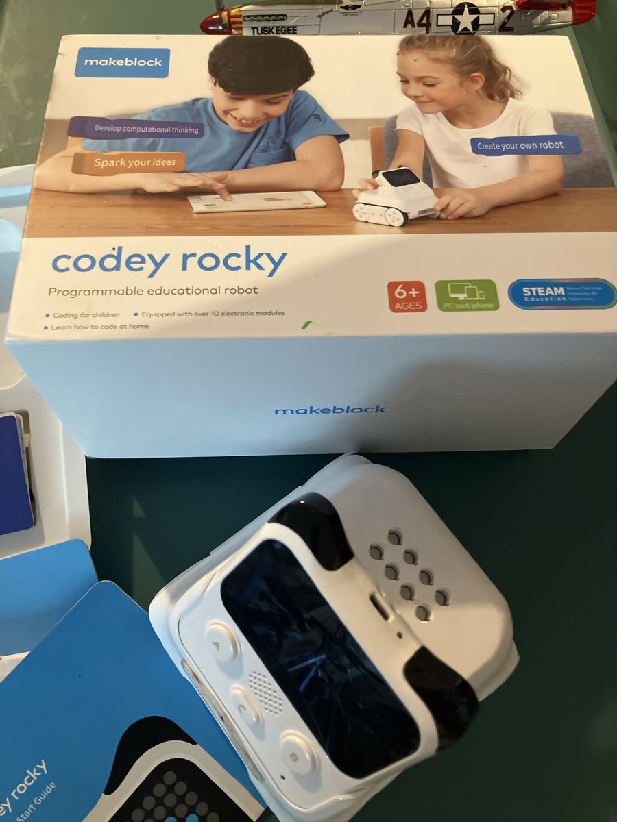 Makeblock Codey Rocky Programmable Educational Robot 6+ Ages, Develop Computational Thinking