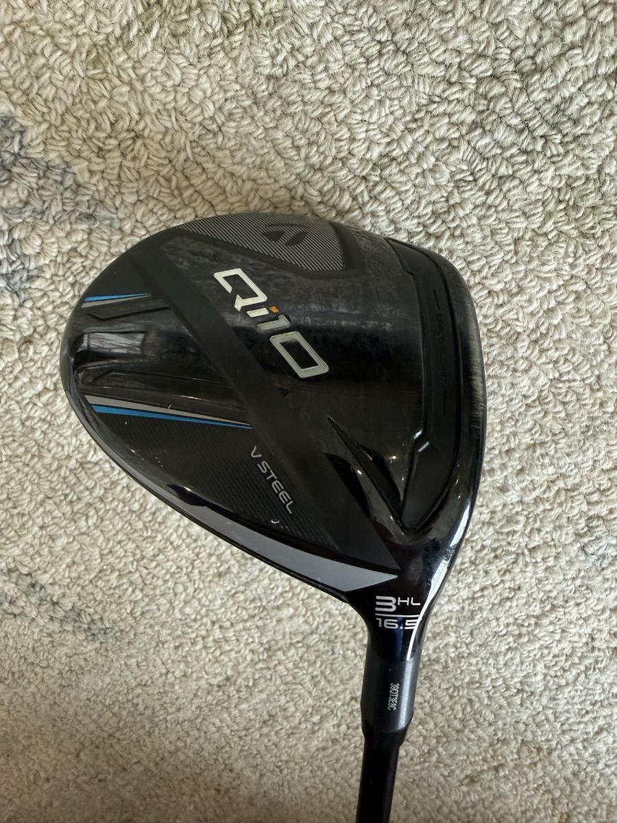 TaylorMade Qi10 16.5 deg 3HL Stiff Flex