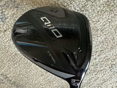 TaylorMade Qi10 16.5 deg 3HL Stiff Flex
