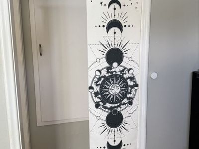 Sun and Moon Phases Hanging Tapestry