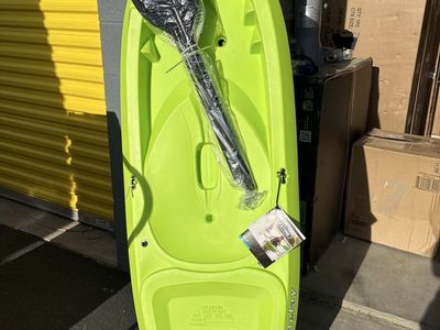 Lifetime Relay 55 Youth Kayak with Paddle Lime Green New
