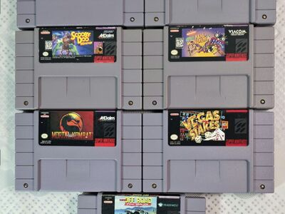 SNES Nintendo Video Games (7).