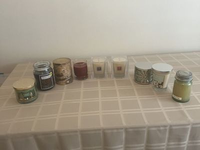 Candles, Sea Shells, Cookie Jars, Play Dough Tools