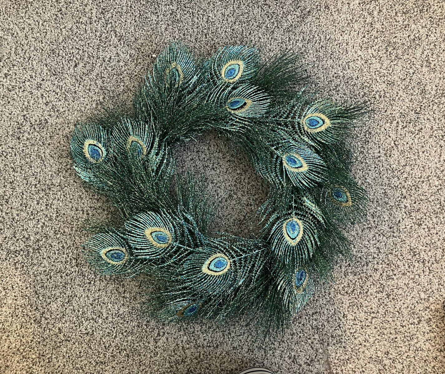 Peacock Wreath from At Home