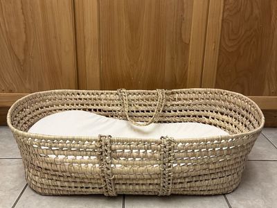 Wicker Baby Bassinet