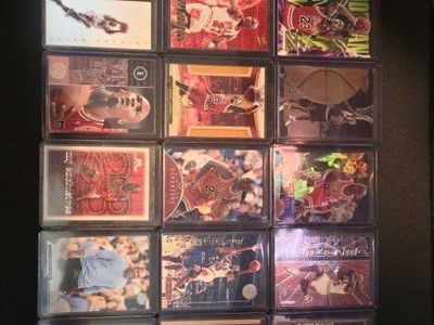 Michael Jordan NBA Basketball Card Lot - Rare Vintage Collectible Trading Cards