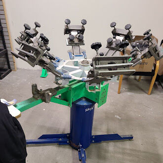 Screen print equipment