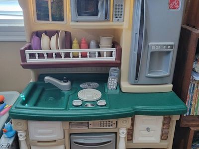 Step2 Lifestyle Custom Kitchen Playset - Kids' Pretend Play Appliance Set
