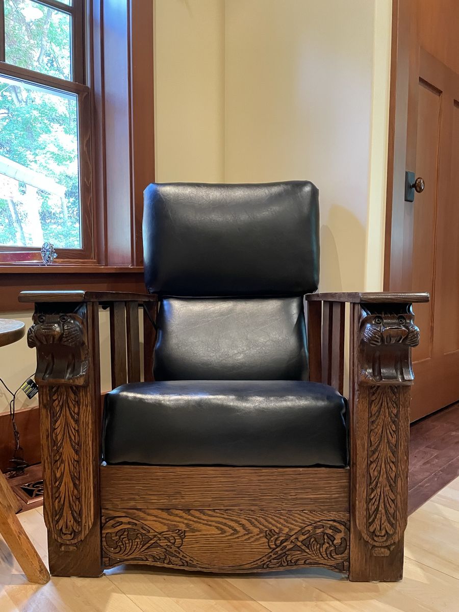 Antique Morris/Mission/Arts And Crafts Recliner